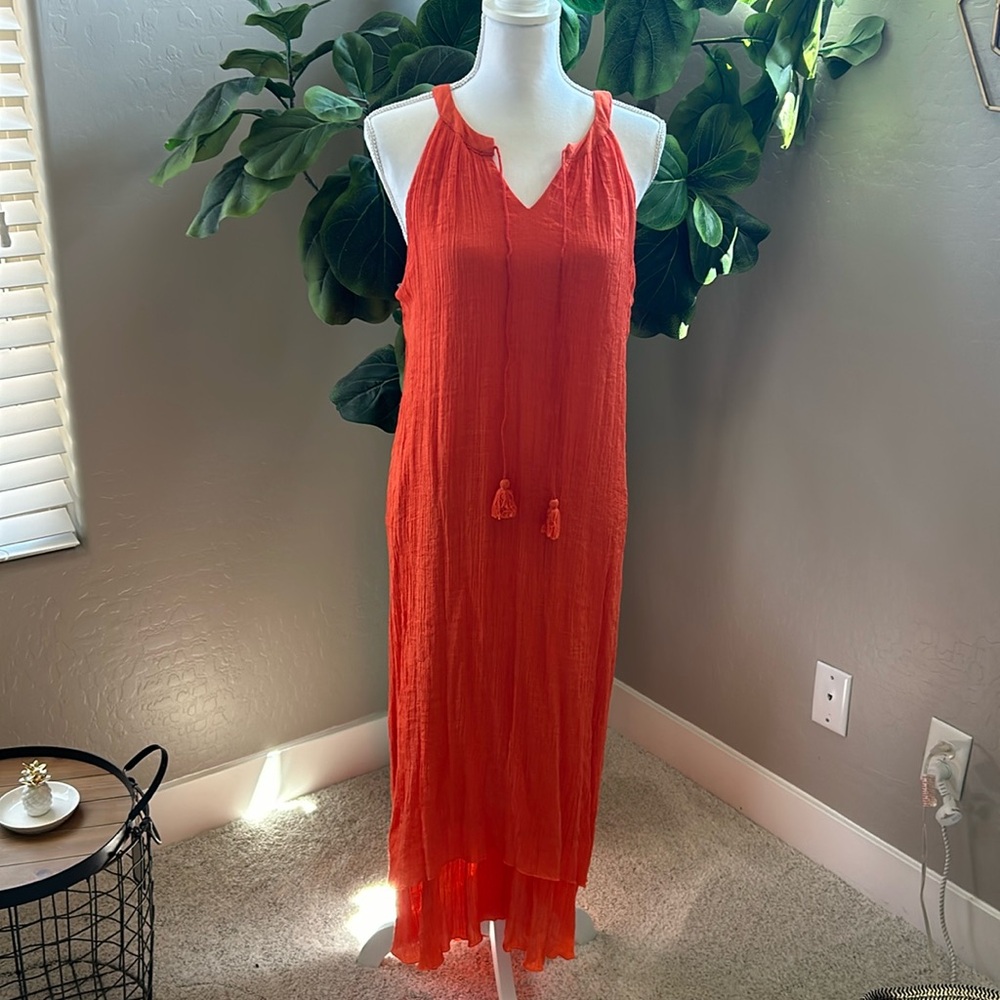 Naïf Orange Dress
